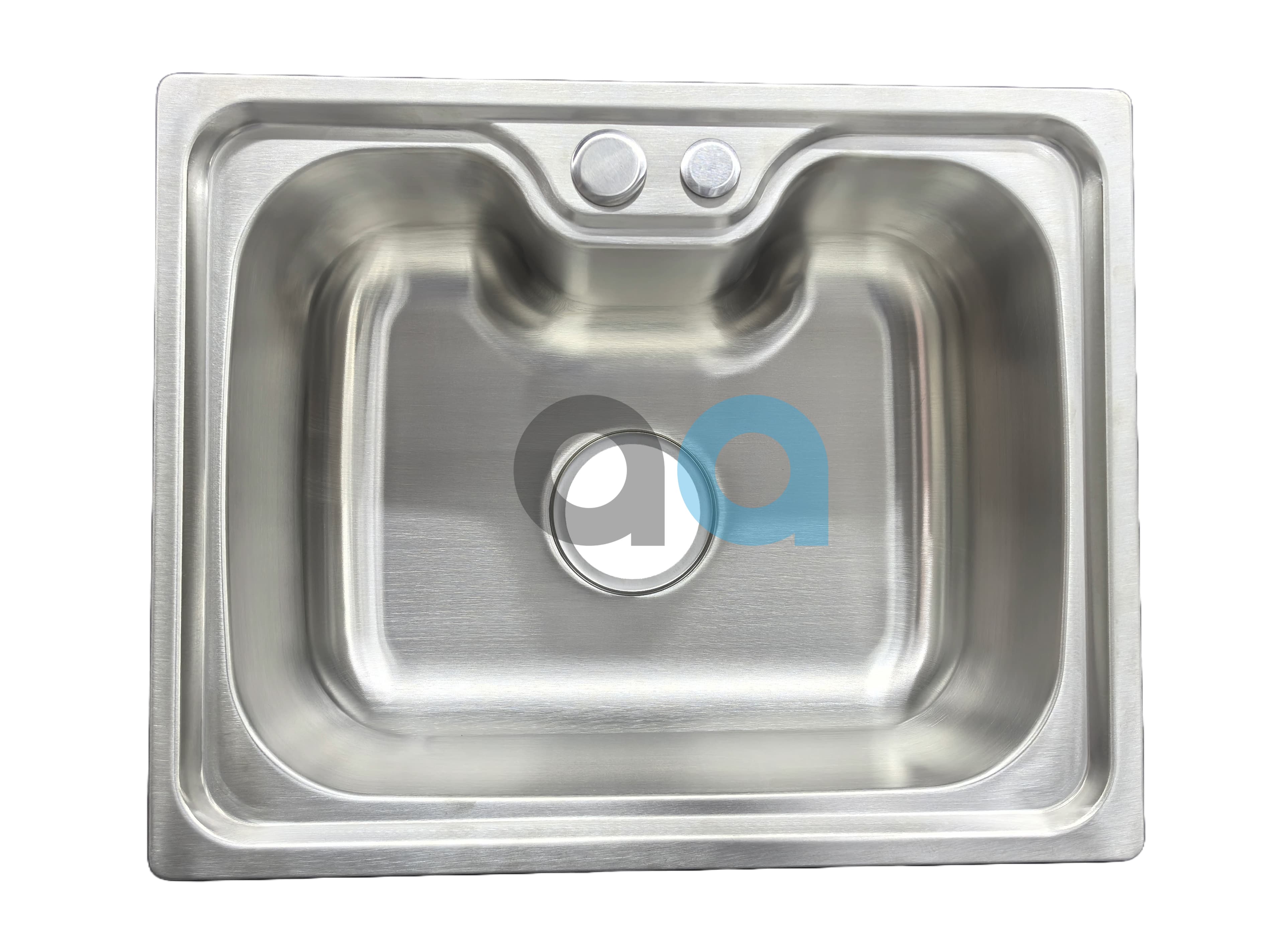 Averra Single Kitchen Sink 500mm - Brushed Stainless Steel product image 1